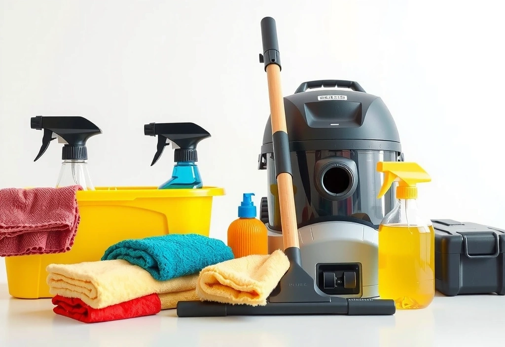 Professional cleaning equipment and eco-friendly products used by PureZone