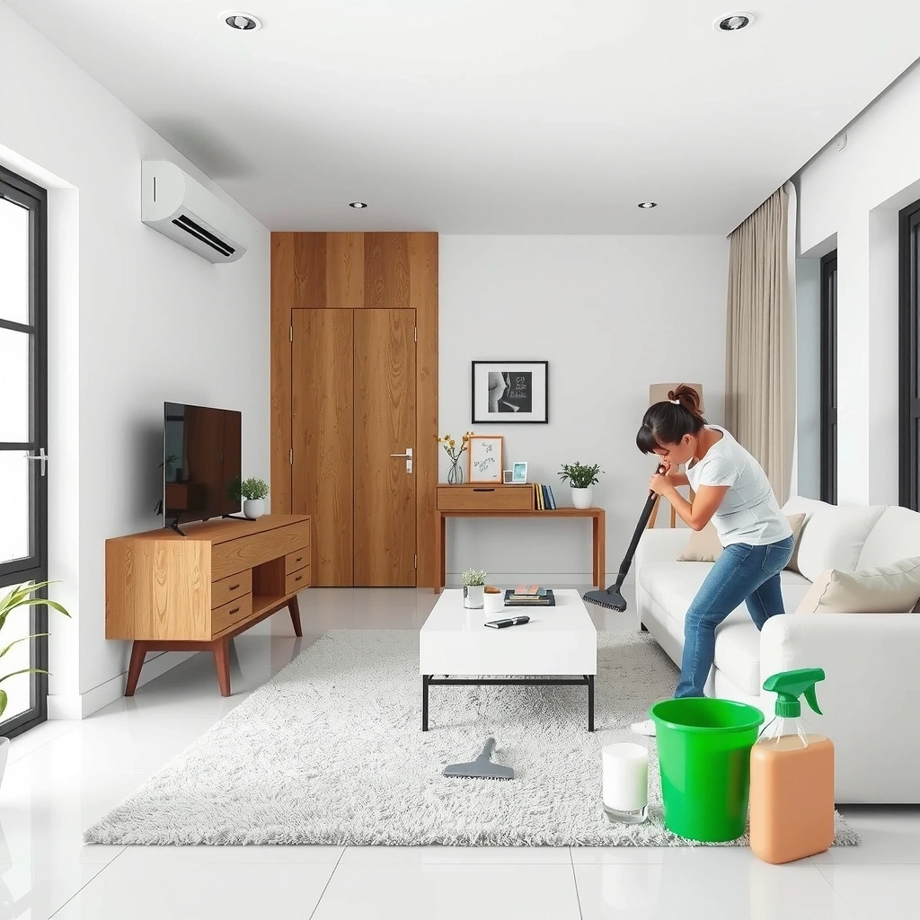 Professional residential cleaning service in Bohol home