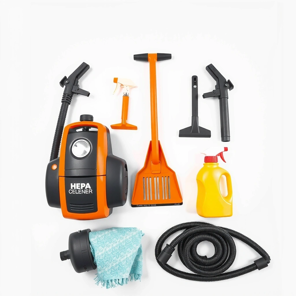 Professional cleaning equipment and tools
